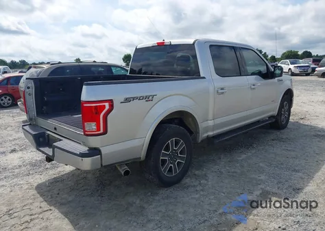 2016 Ford F150 Xlt из США, поврежденный, VIN 1FTEW1EP4GFD31851